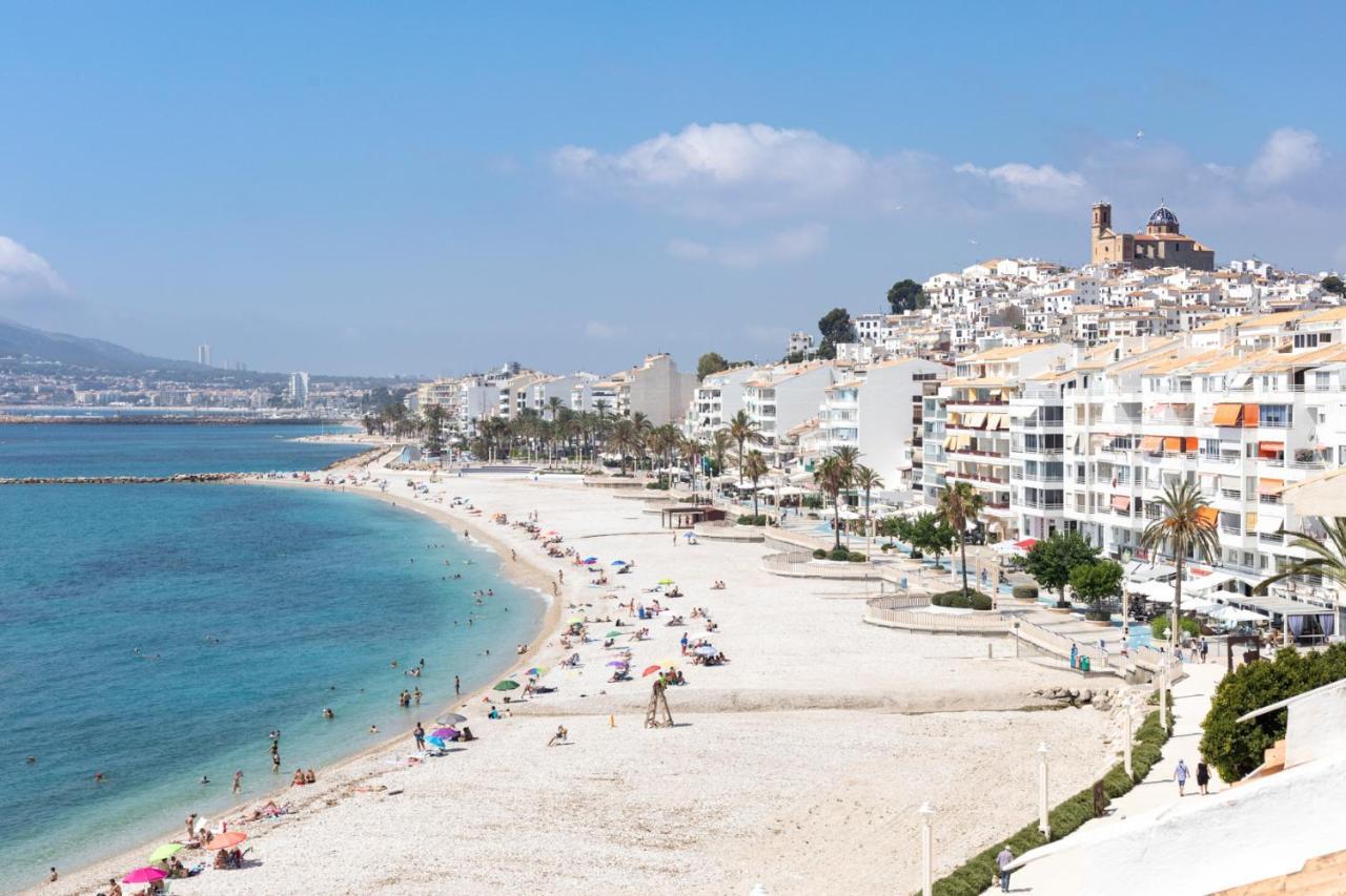 アルテアEscapada Romantica En Atico Frente Al Mar Con Piscinaアパートメント エクステリア 写真